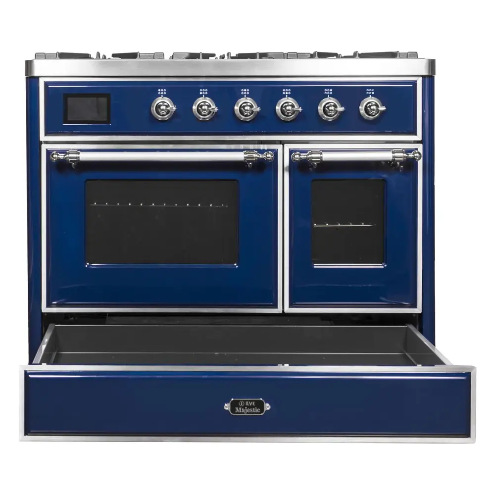 Majestic II Series 40" Dual Fuel Natural Gas Freestanding Range UMD10FDNS3MBC