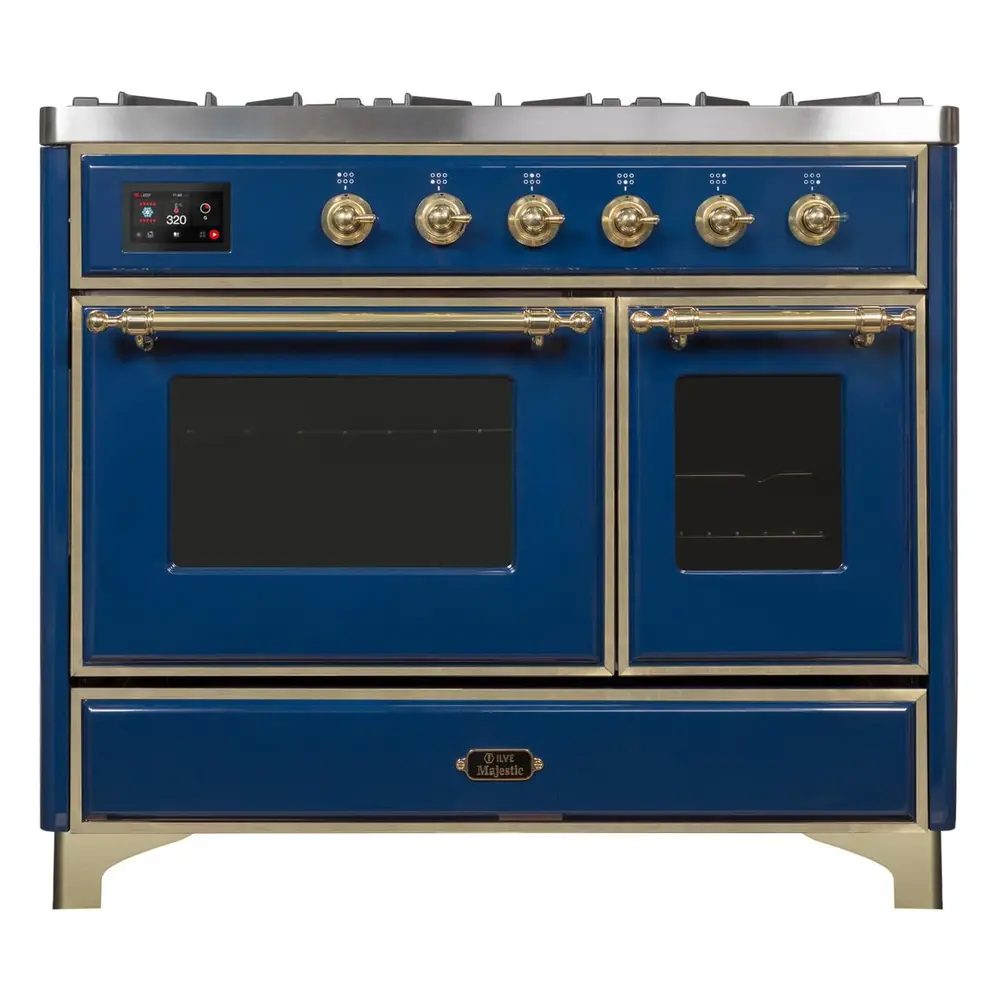 Majestic II Series 40" Dual Fuel Natural Gas Freestanding Range UMD10FDNS3MBG