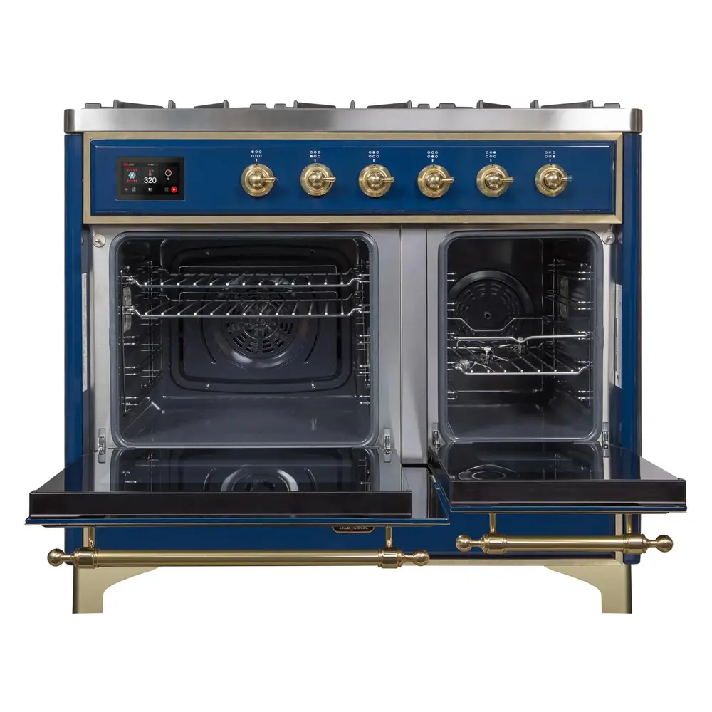 Majestic II Series 40" Dual Fuel Natural Gas Freestanding Range UMD10FDNS3MBG