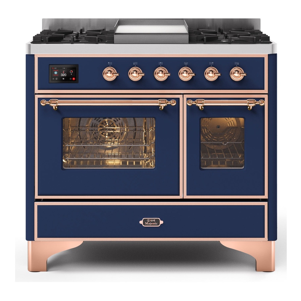 Majestic II Series 40" Dual Fuel Natural Gas Freestanding Range UMD10FDNS3MGP