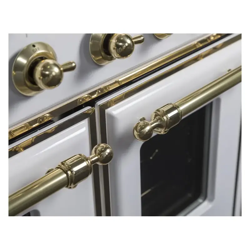 Majestic II Series 40" Dual Fuel Liquid Propane Freestanding Range UMD10FDNS3WHGLP