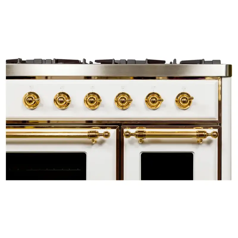 Majestic II Series 40" Dual Fuel Liquid Propane Freestanding Range UMD10FDNS3WHGLP