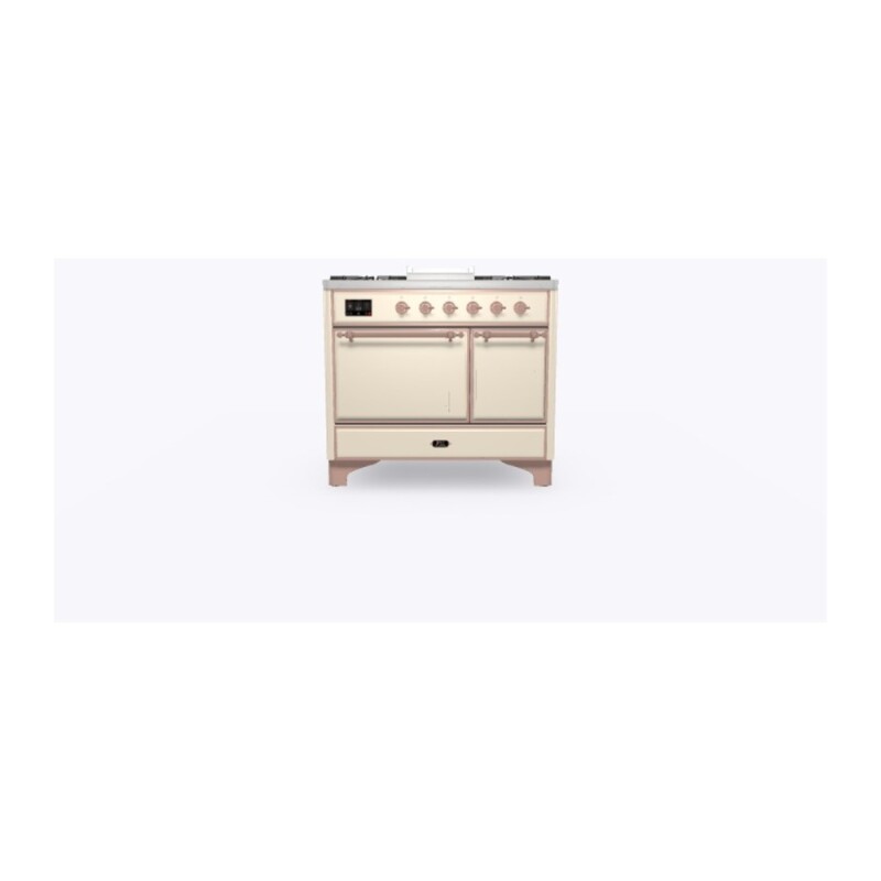 Majestic II Series 40" Dual Fuel Natural Gas Freestanding Range UMD10FDQNS3AWP