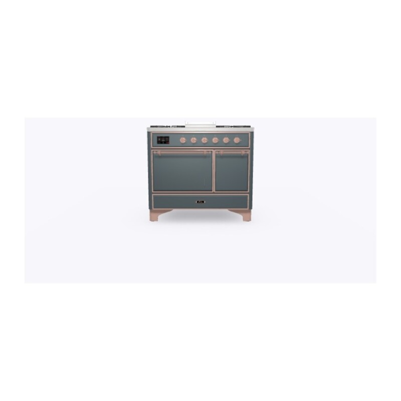 Majestic II Series 40" Dual Fuel Natural Gas Freestanding Range UMD10FDQNS3BGP