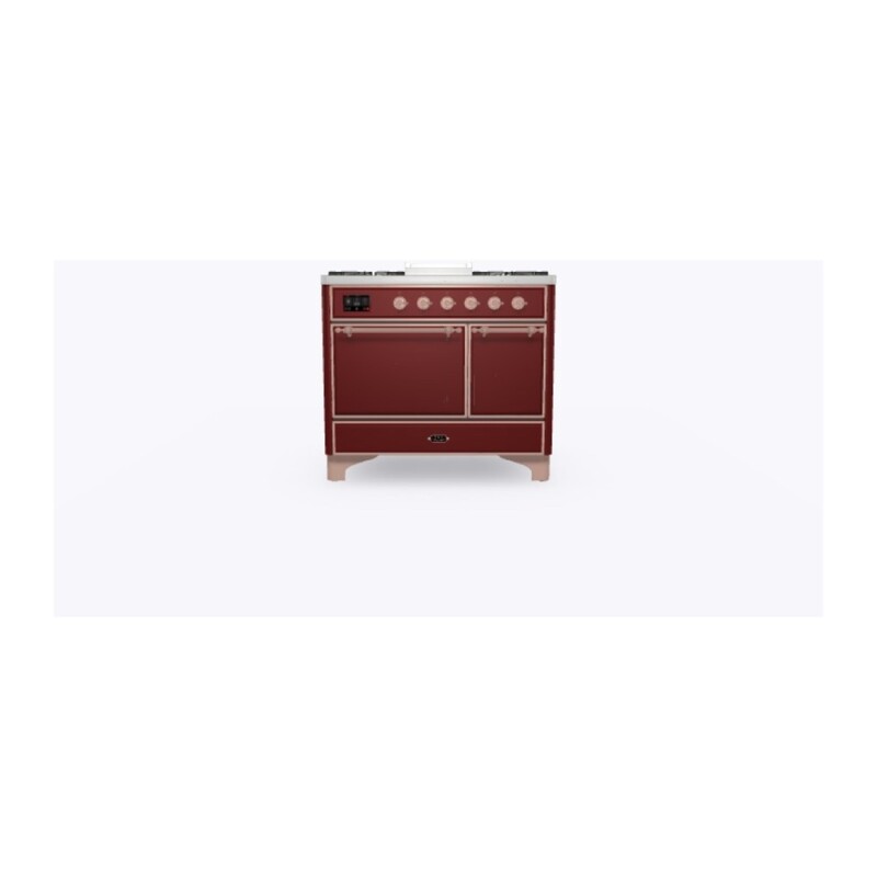 Majestic II Series 40" Dual Fuel Natural Gas Freestanding Range UMD10FDQNS3BUP