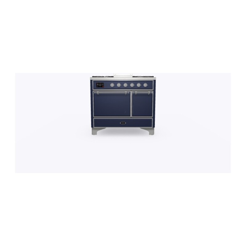 Majestic II Series 40" Dual Fuel Natural Gas Freestanding Range UMD10FDQNS3MBC