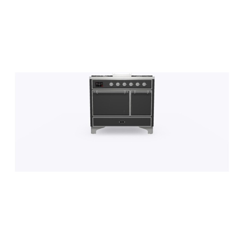 Majestic II Series 40" Dual Fuel Natural Gas Freestanding Range UMD10FDQNS3MGC