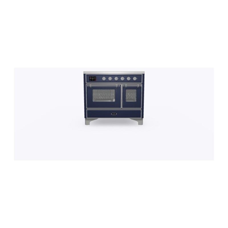 Majestic II Series 40 inch Freestanding Electric Induction Range with 6 Elements, Smoothtop Cooktop, 3.82 cu. ft. Total Oven Capacity, Convection Oven, Viewing Window, Warming Drawer, with Ch UMDI10NS3MBC