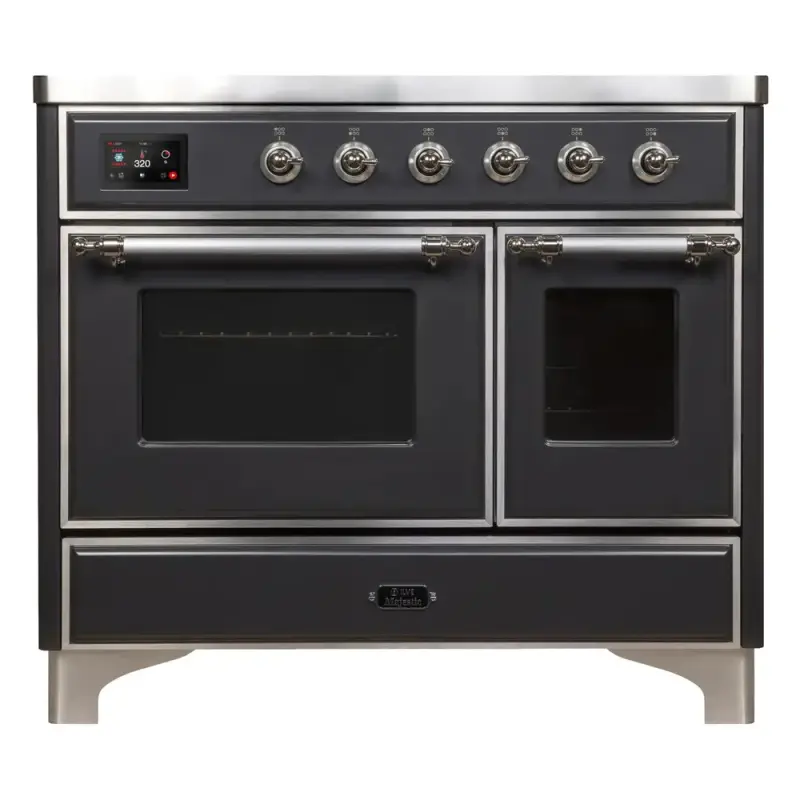 Majestic II Series 40 inch Freestanding Electric Induction Range with 6 Elements, Smoothtop Cooktop, 3.82 cu. ft. Total Oven Capacity, Convection Oven, Viewing Window, Warming Drawer, with Ch UMDI10NS3MGC