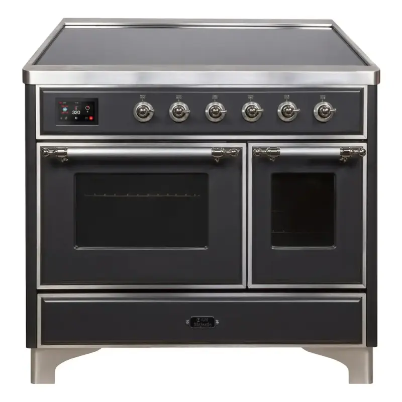 Majestic II Series 40 inch Freestanding Electric Induction Range with 6 Elements, Smoothtop Cooktop, 3.82 cu. ft. Total Oven Capacity, Convection Oven, Viewing Window, Warming Drawer, with Ch UMDI10NS3MGC