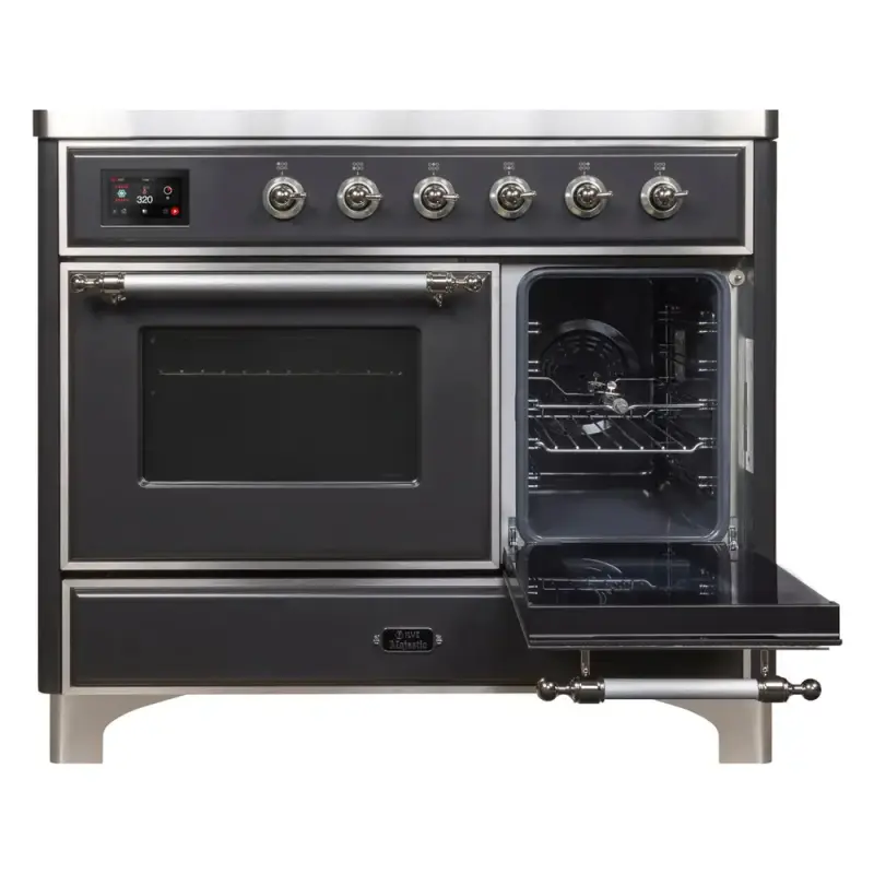 Majestic II Series 40 inch Freestanding Electric Induction Range with 6 Elements, Smoothtop Cooktop, 3.82 cu. ft. Total Oven Capacity, Convection Oven, Viewing Window, Warming Drawer, with Ch UMDI10NS3MGC