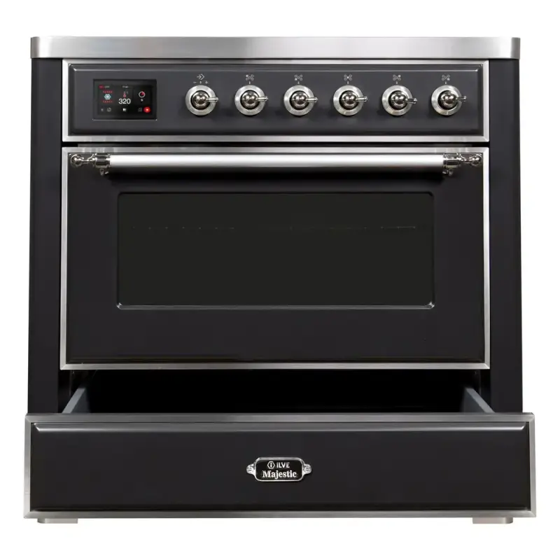Majestic II Series 36" Electric Freestanding Range UMI09NS3BKC