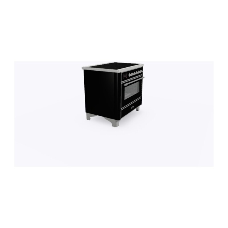 Majestic II Series 36" Electric Freestanding Range UMI09NS3BKC