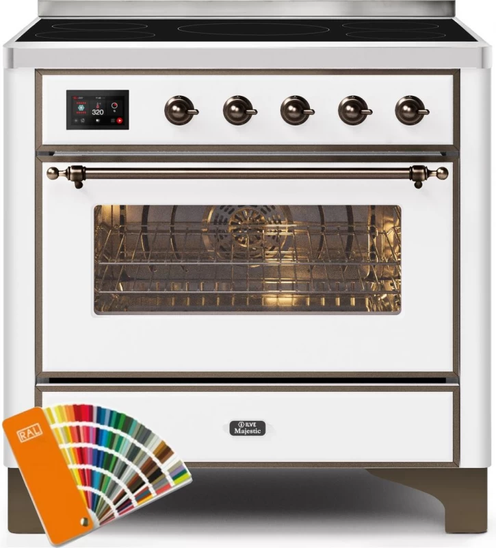 Majestic II Series 36" Electric Freestanding Range UMI09NS3RALB