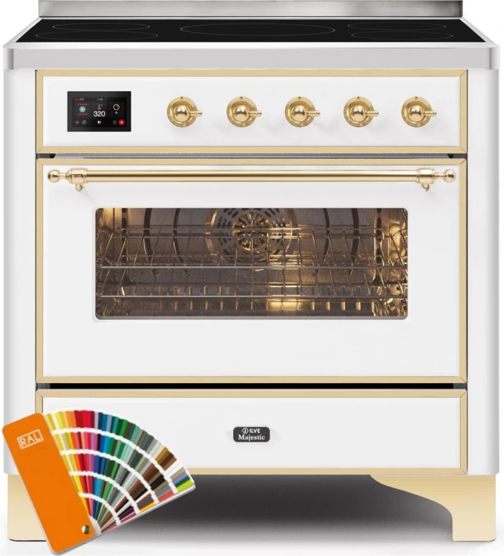 Majestic II Series 36" Electric Freestanding Range UMI09NS3RALG