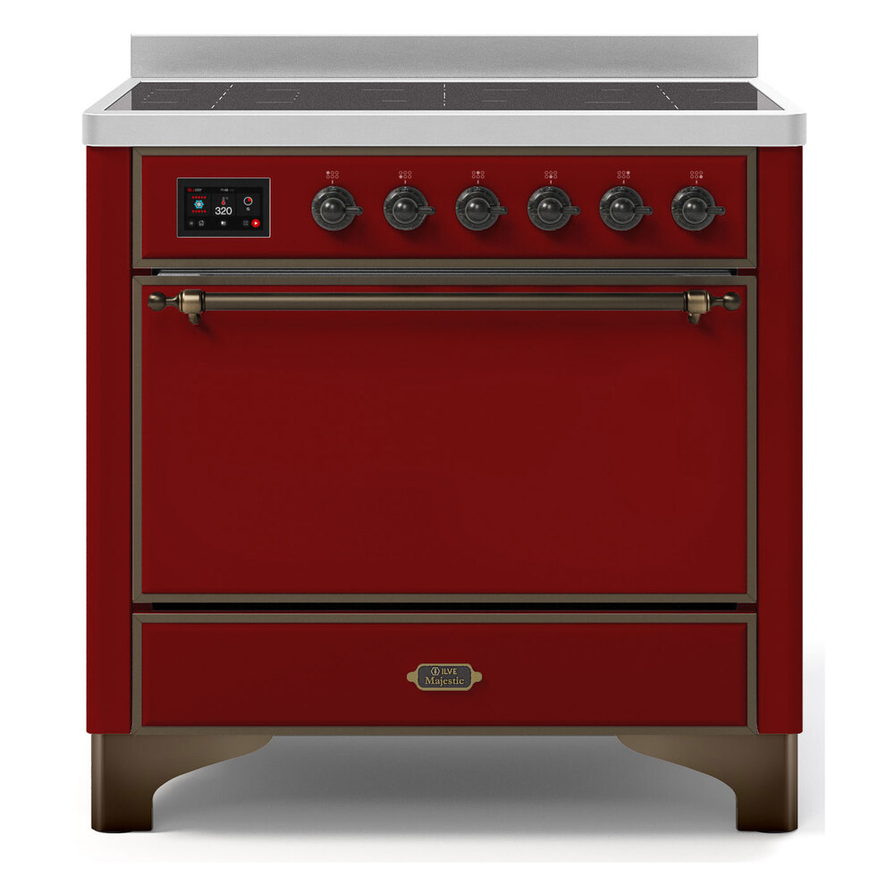 Majestic II Series 36" Electric Freestanding Range UMI09QNS3BKB