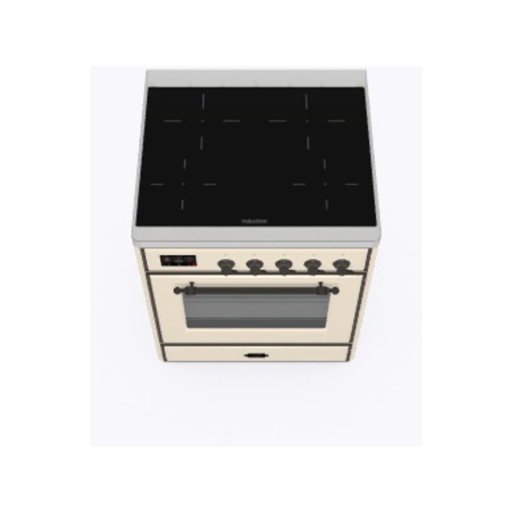 Majestic II Series 30" Electric Freestanding Range UMI30NE3AWB