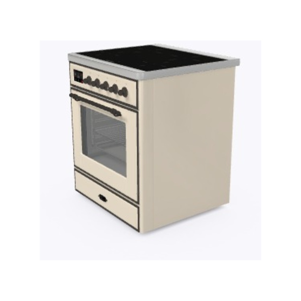 Majestic II Series 30" Electric Freestanding Range UMI30NE3AWB