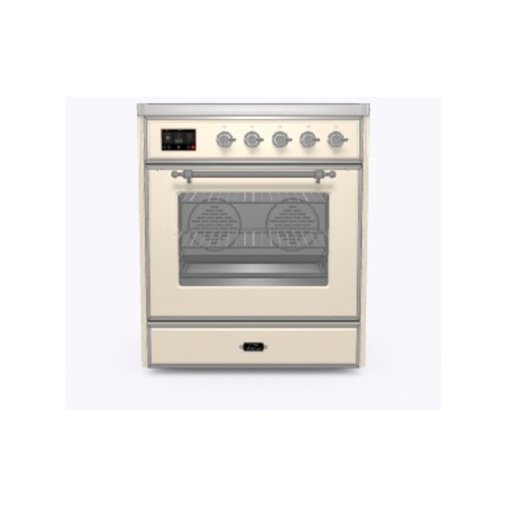 Majestic II Series 30" Electric Freestanding Range UMI30NE3AWC