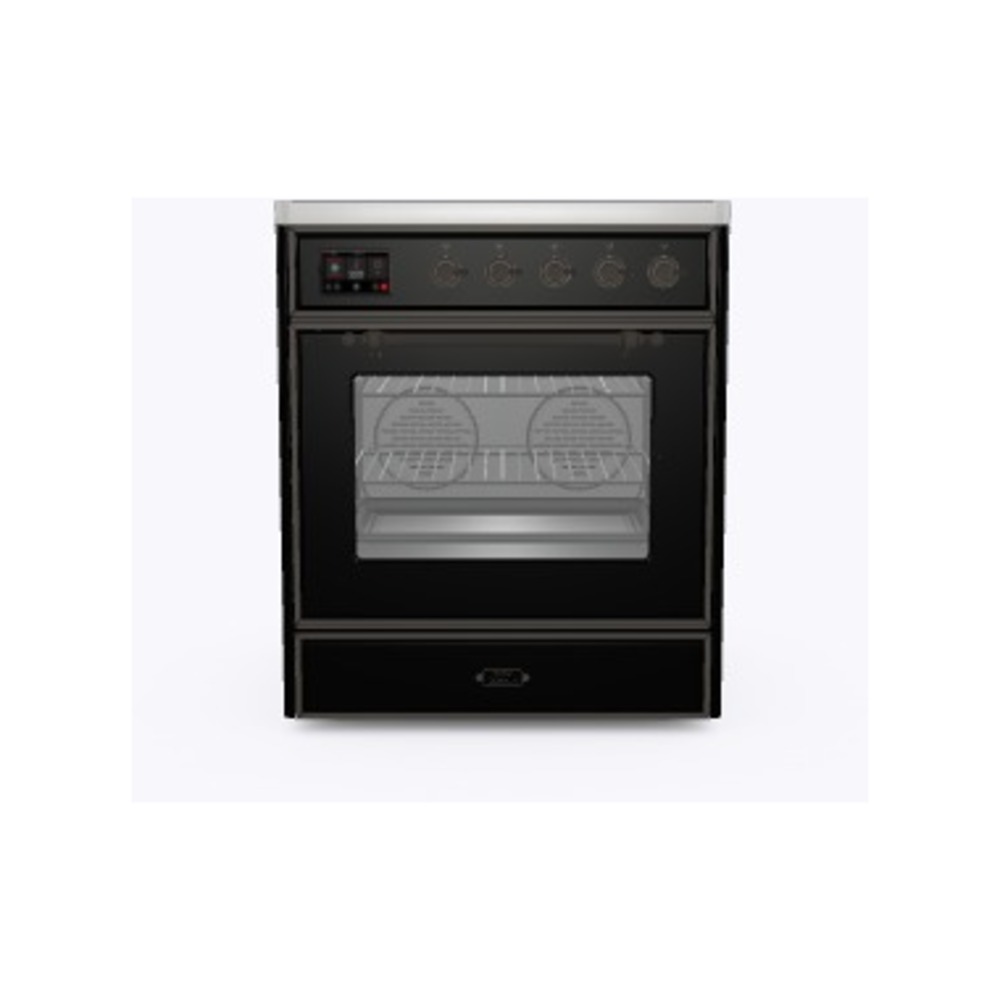 Majestic II Series 30" Electric Freestanding Range UMI30NE3BKB
