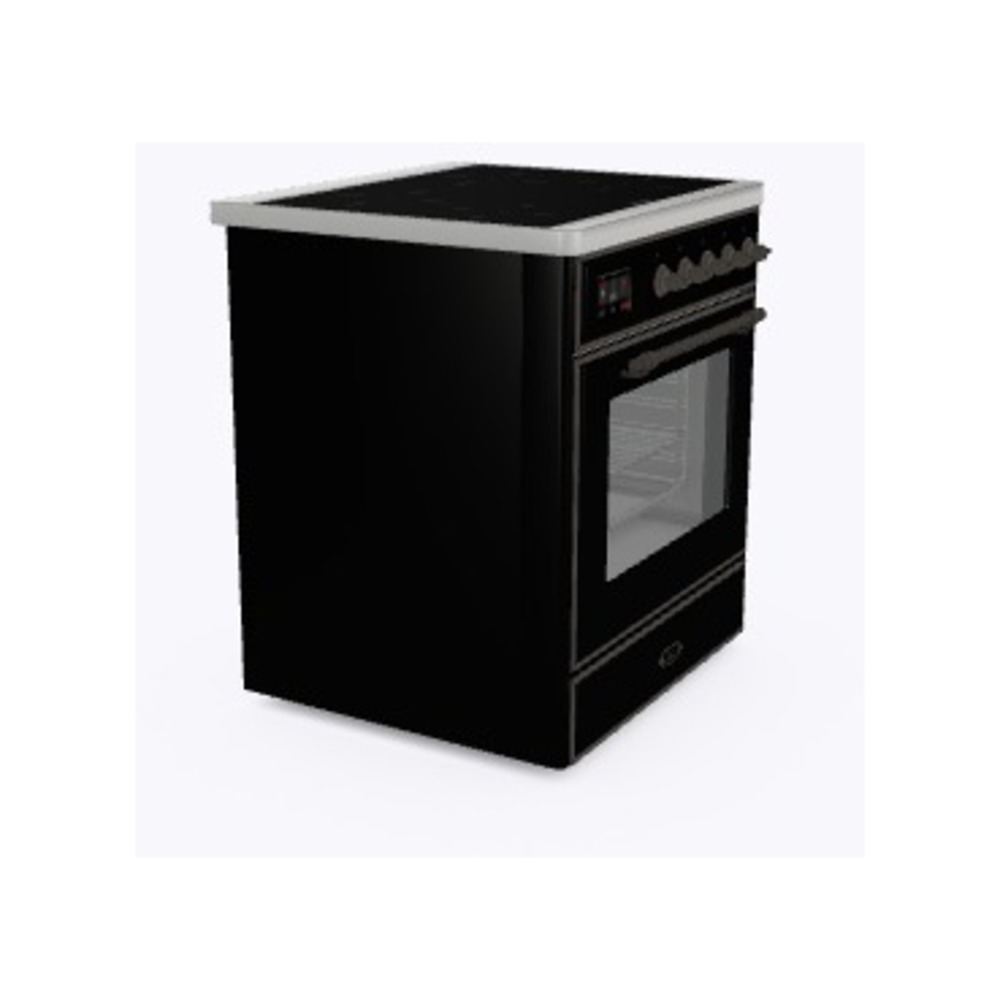 Majestic II Series 30" Electric Freestanding Range UMI30NE3BKB
