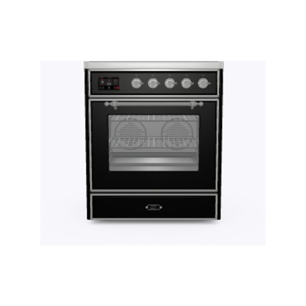 Majestic II Series 30" Electric Freestanding Range UMI30NE3BKC