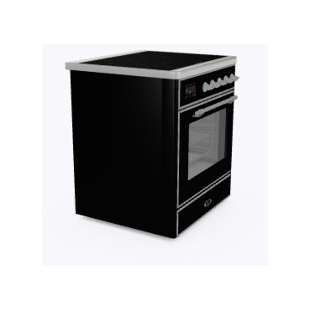 Majestic II Series 30" Electric Freestanding Range UMI30NE3BKC