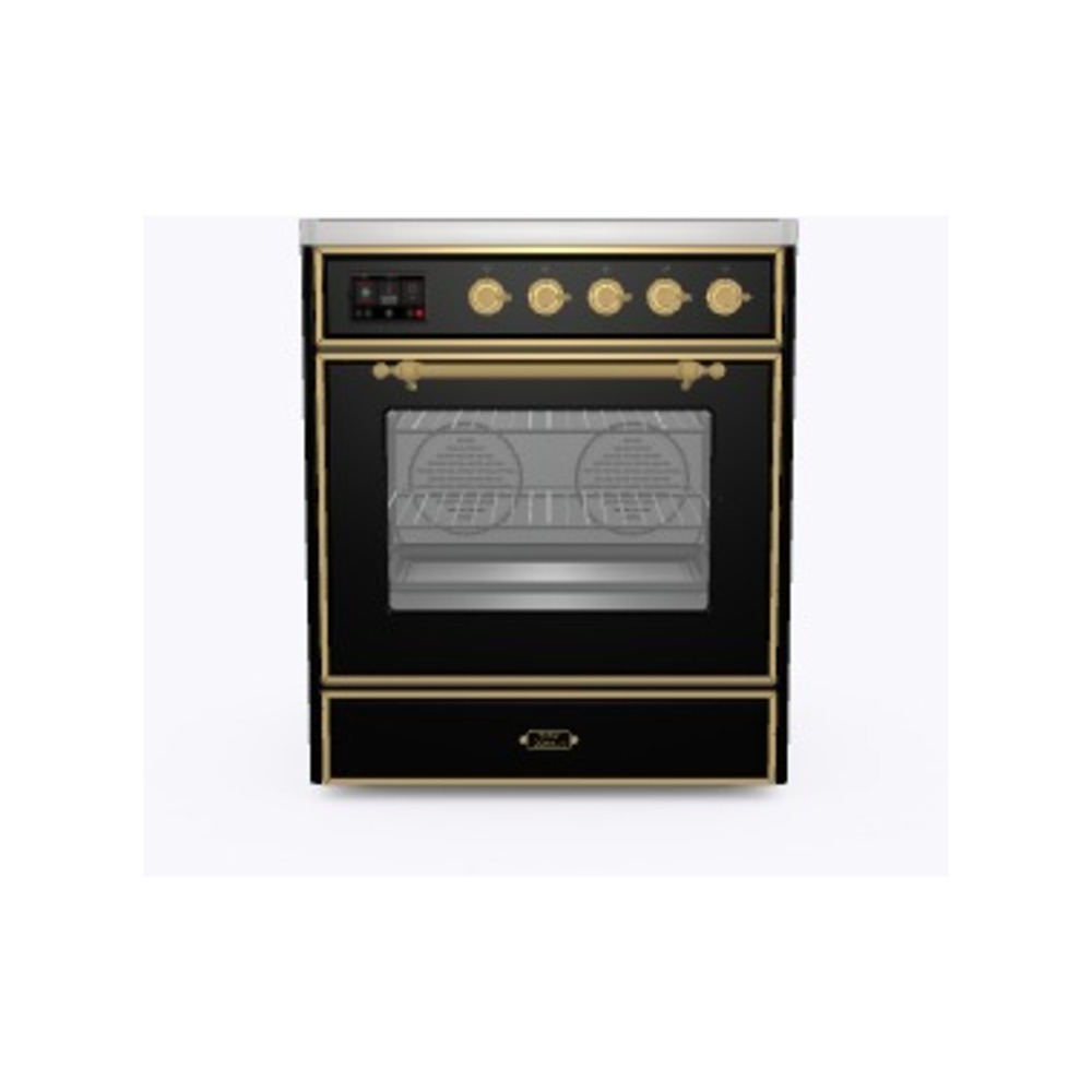 Majestic II Series 30" Electric Freestanding Range UMI30NE3BKG