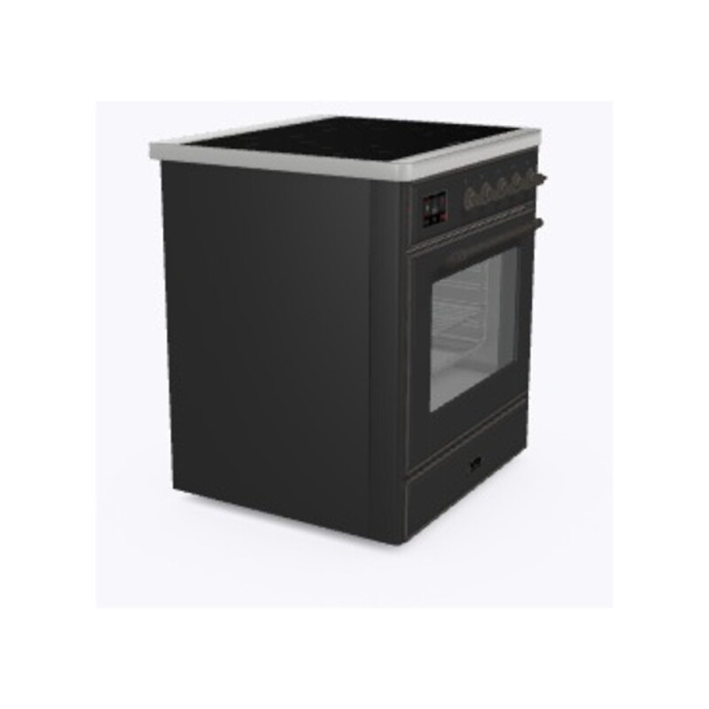 Majestic II Series 30" Electric Freestanding Range UMI30NE3MGB