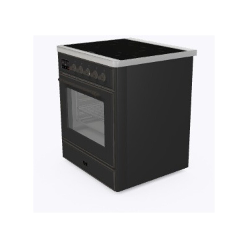 Majestic II Series 30" Electric Freestanding Range UMI30NE3MGB