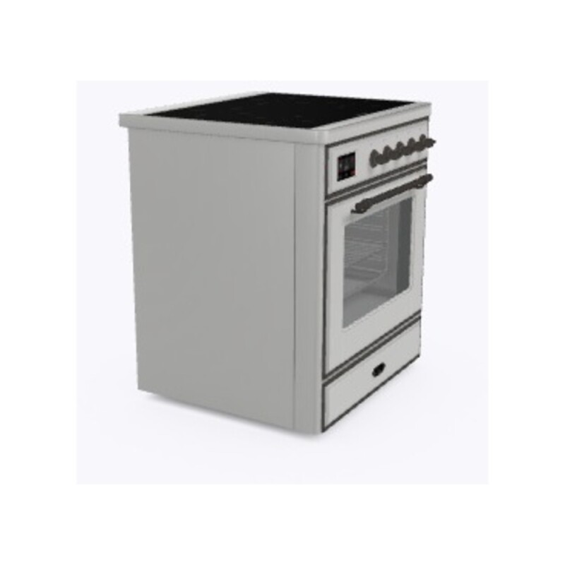 Majestic II Series 30" Electric Freestanding Range UMI30NE3SSB