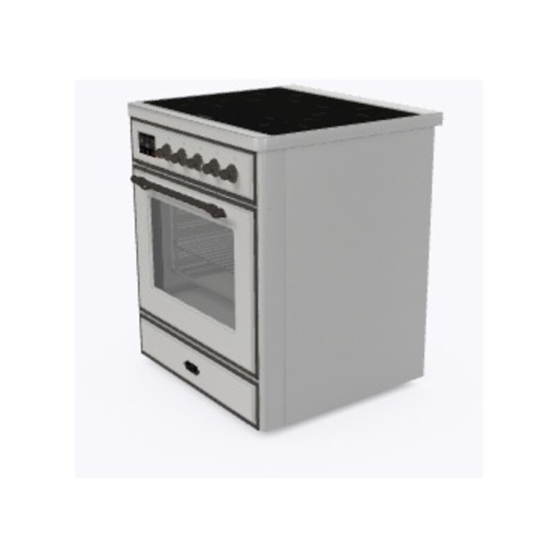 Majestic II Series 30" Electric Freestanding Range UMI30NE3SSB