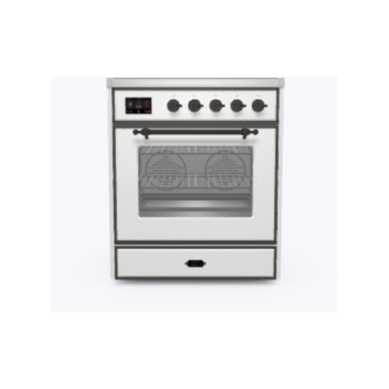 Majestic II Series 30" Electric Freestanding Range UMI30NE3WHB