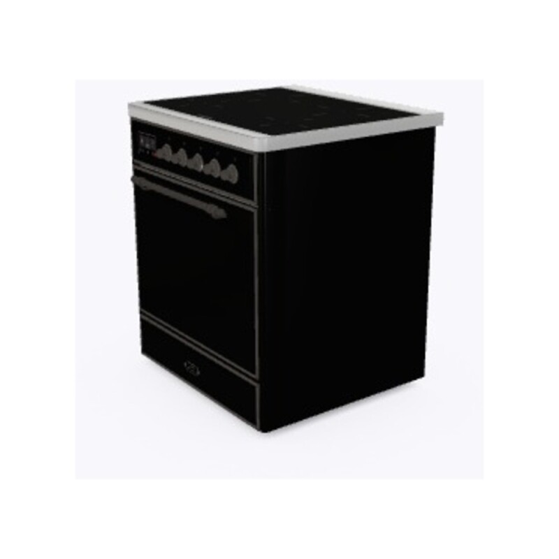 Majestic II Series 30" Electric Freestanding Range UMI30QNE3BKB