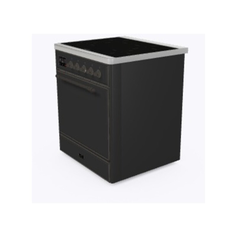 Majestic II Series 30" Electric Freestanding Range UMI30QNE3MGB