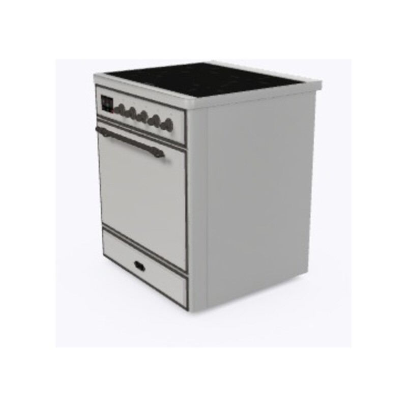 Majestic II Series 30" Electric Freestanding Range UMI30QNE3SSB