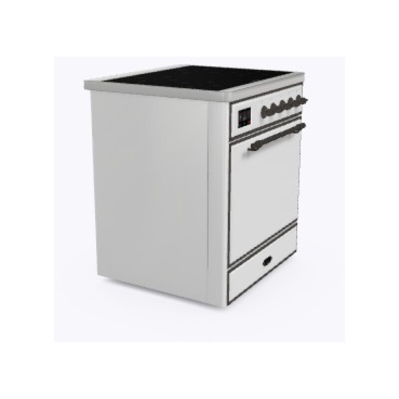 Majestic II Series 30" Electric Freestanding Range UMI30QNE3WHB