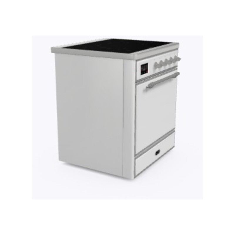 Majestic II Series 30" Electric Freestanding Range UMI30QNE3WHC