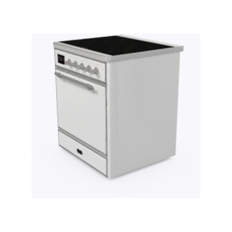 Majestic II Series 30" Electric Freestanding Range UMI30QNE3WHC