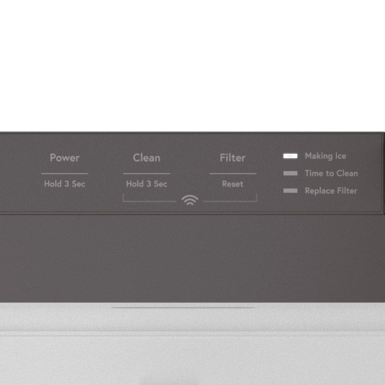 Ice Maker 15-Inch Panel-Ready - Nugget Ice UNC15NPRII