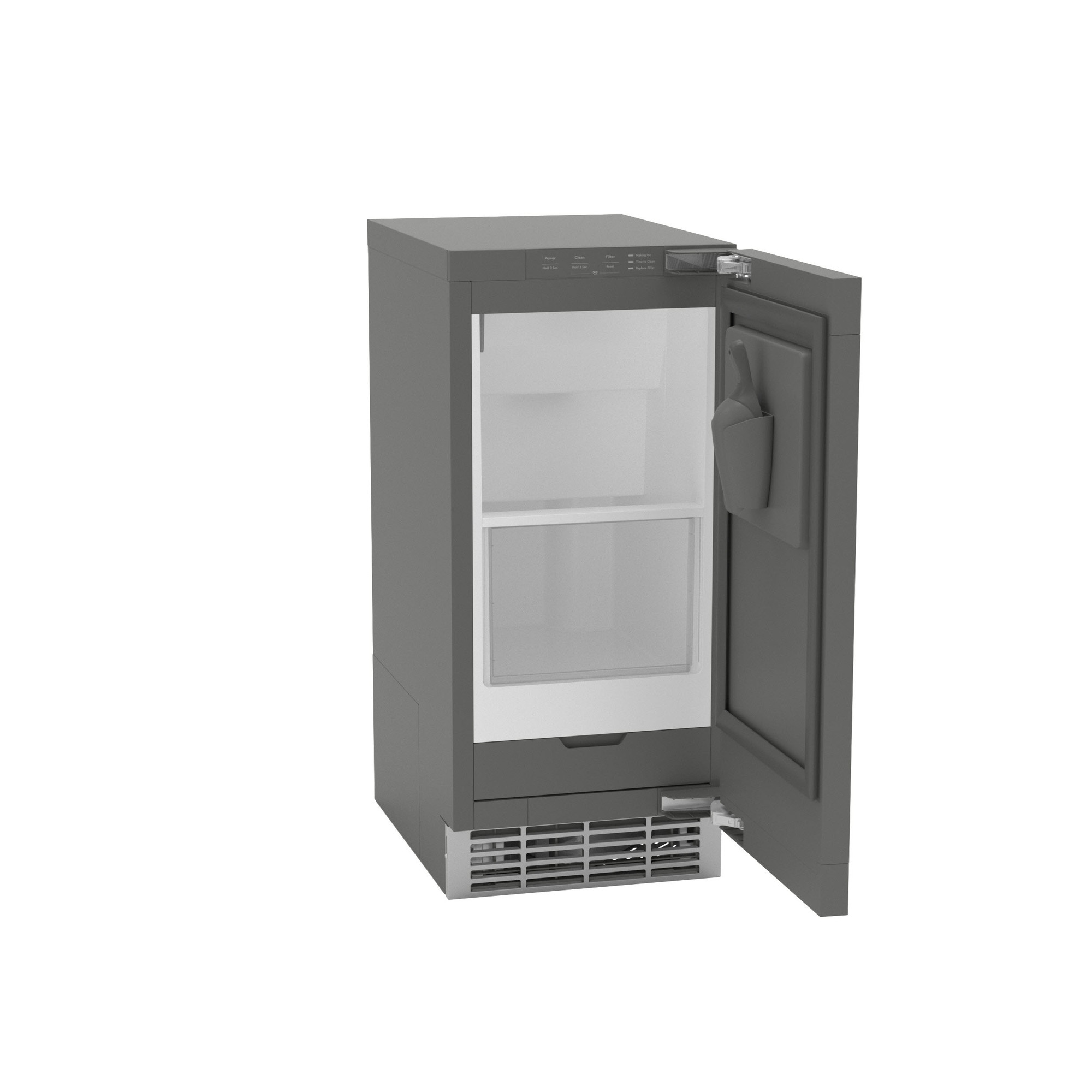 Ice Maker 15-Inch Panel-Ready - Nugget Ice UNC15NPRII