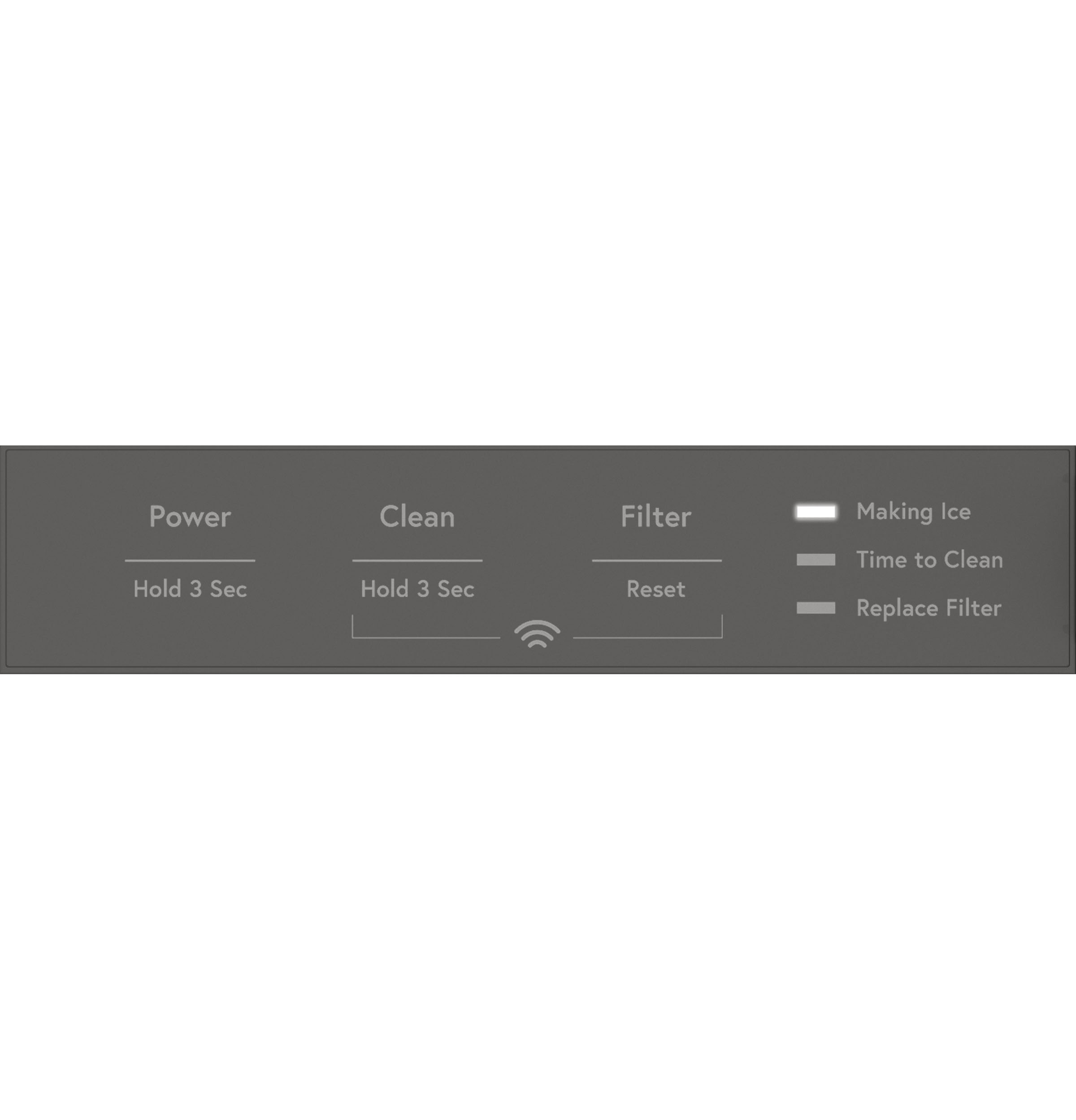 Ice Maker 15-Inch Panel-Ready - Nugget Ice UNC15NPRII