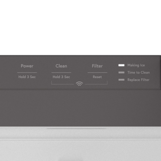 Ice Maker 15-Inch Panel-Ready - Nugget Ice UNC15NPRII