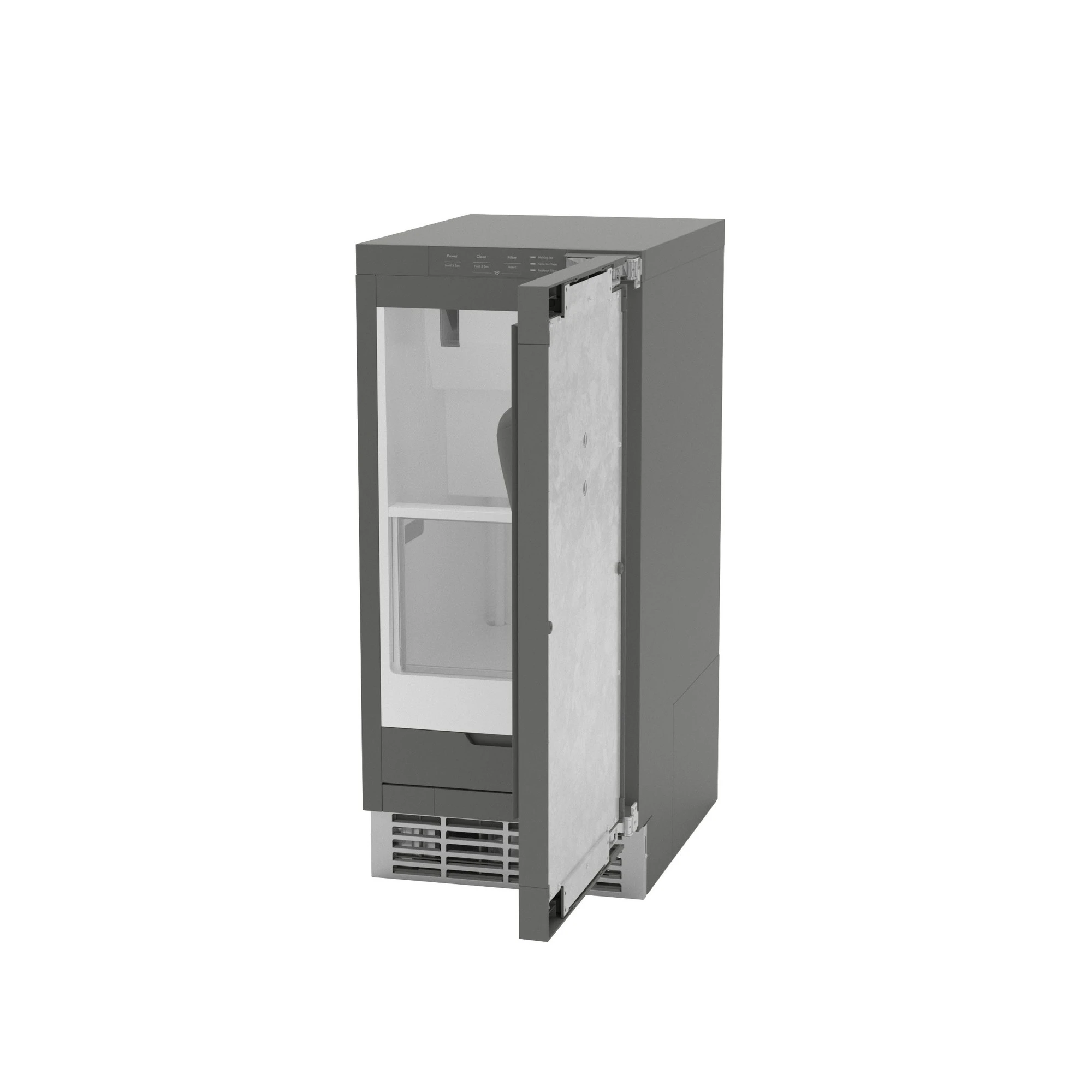 Ice Maker 15-Inch Panel-Ready - Nugget Ice UNC15NPWII