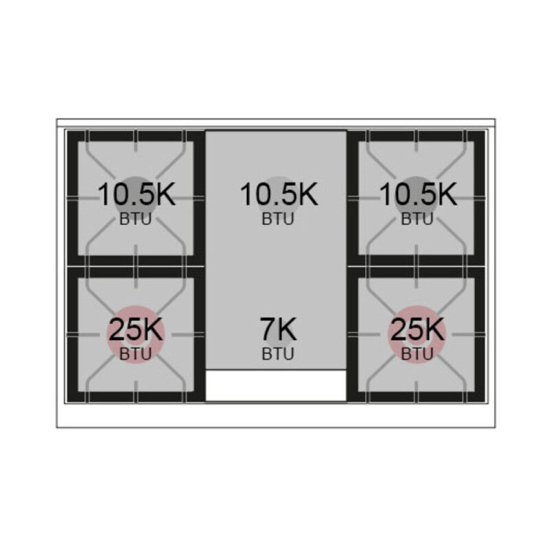 Nostalgie II Noblesse 40″ Dual Fuel Range (Natural Gas, Triple Glass Door, Graphite Matte, Chrome) UND40FNMPMGC