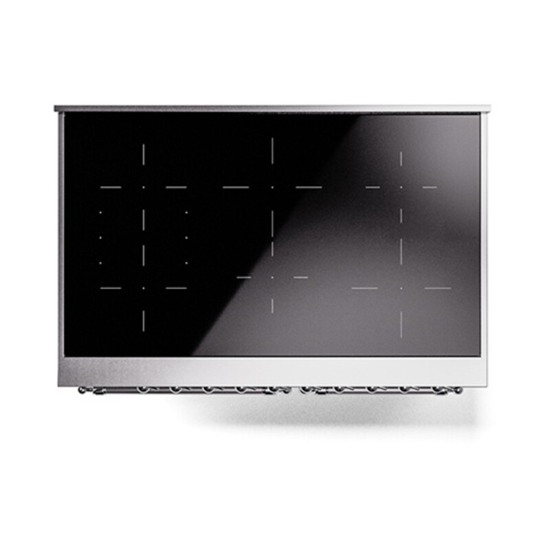 Nostalgie II Noblesse 40″ Induction Range  (Triple Glass Door, Stainless Steel, Chrome) UNDI406NMPSSC
