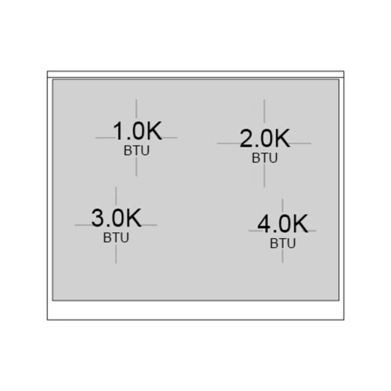 Nostalgie II Noblesse 30″ Induction Range (Triple Glass Door, White, Brass) UNI304NMPWHG