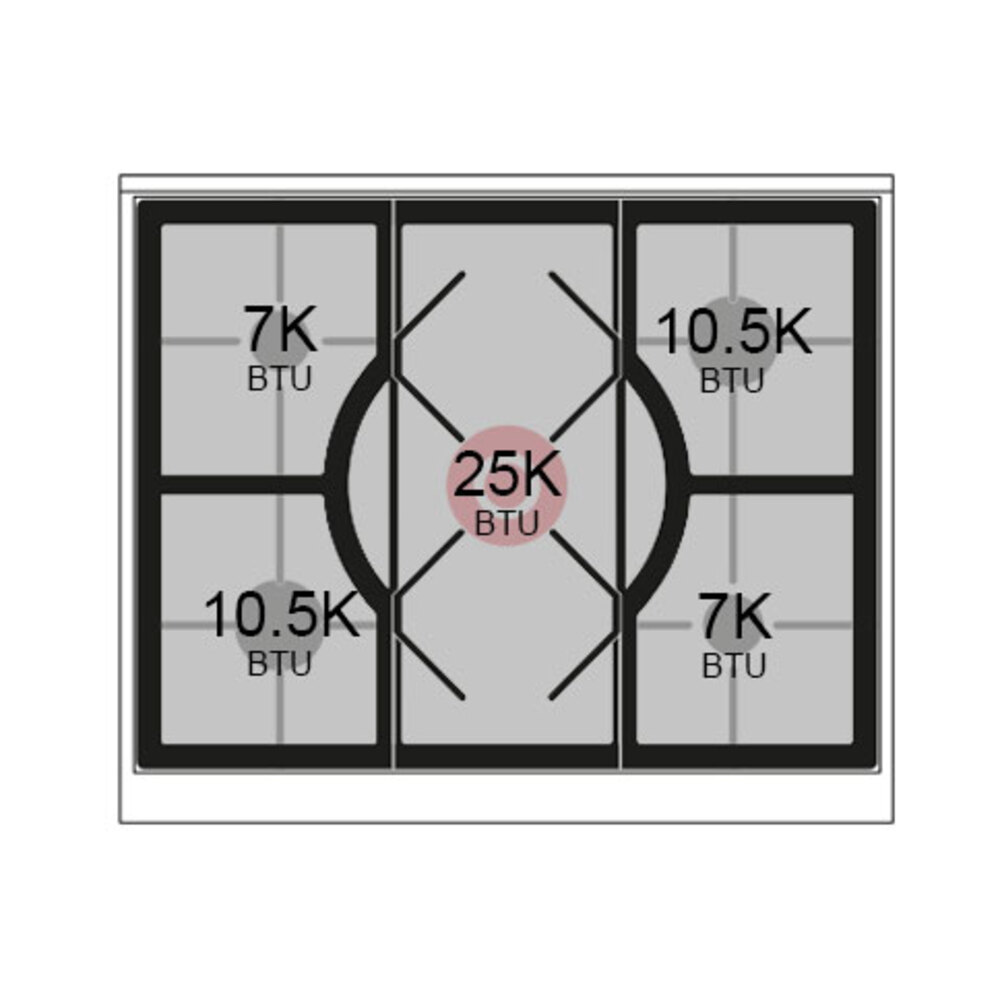 Nostalgie II Series 30 inch Freestanding Dual Fuel Range with Natural Gas, 5 Sealed Burners, 4 cu. ft. Total Oven Capacity, Convection Oven, Continuous Grates, Storage Drawer with Brass Trim UP30NMPBGG