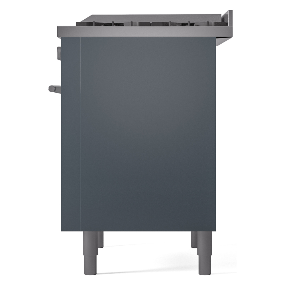 Professional Plus II 36 UP36FWMPBG Freestanding Dual Fuel Range with 6 Sealed Burners with Griddle Single Oven with Triple Glass Door with Stainless Steel knobs UP36FWMPBG