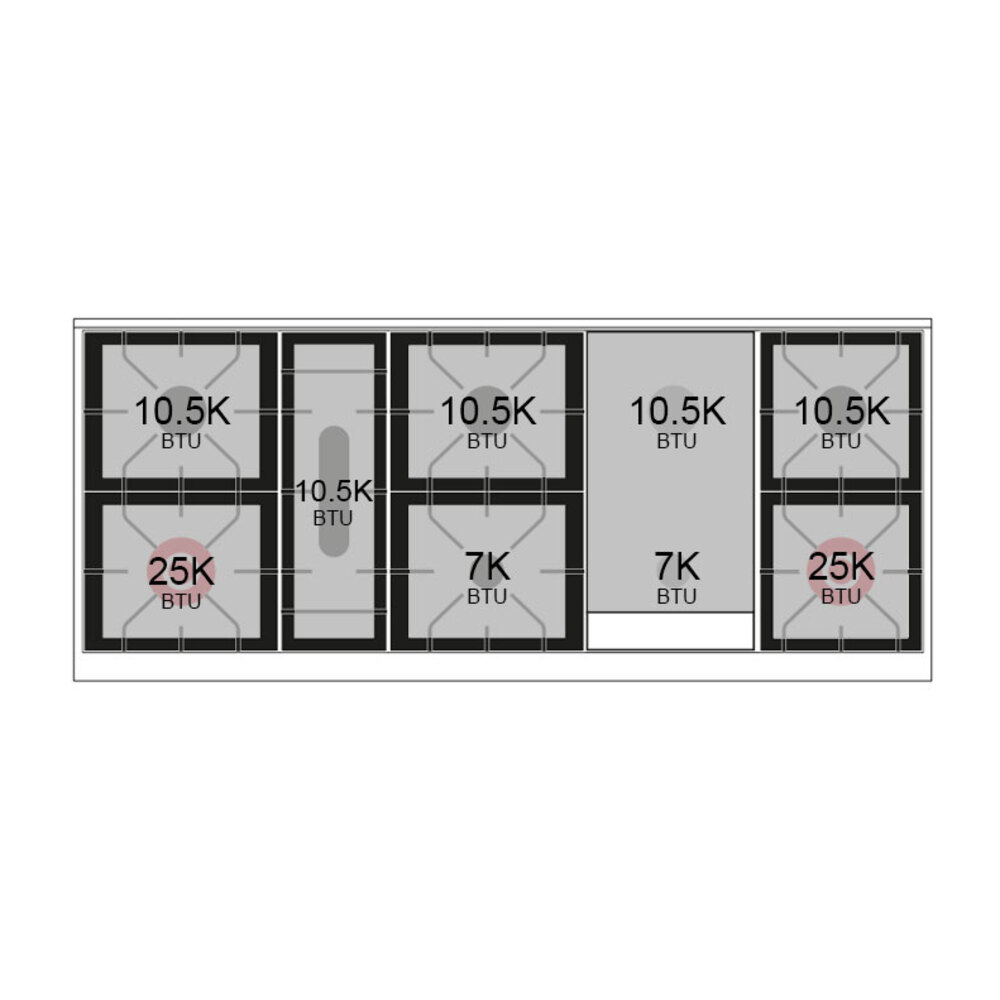 Professional Plus II 60 UP60FQMPWH Freestanding Dual Fuel Range with 9 Sealed Burners with Griddle Double Oven with Solid Door with Stainless Steel knobs UP60FQMPWHLP